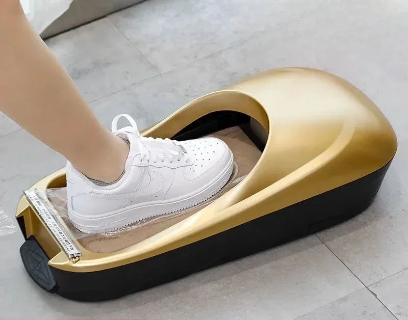 Smart shoe film machine automatic household new disposable shoe cover machine indoor foot stepping  shoe film foot cover box