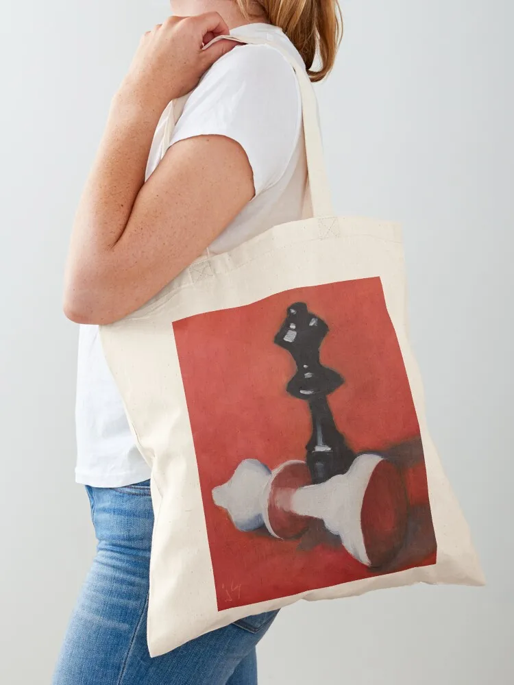 Checkmate Tote Bag reusable grocery bags cute pouch bag ecological bags