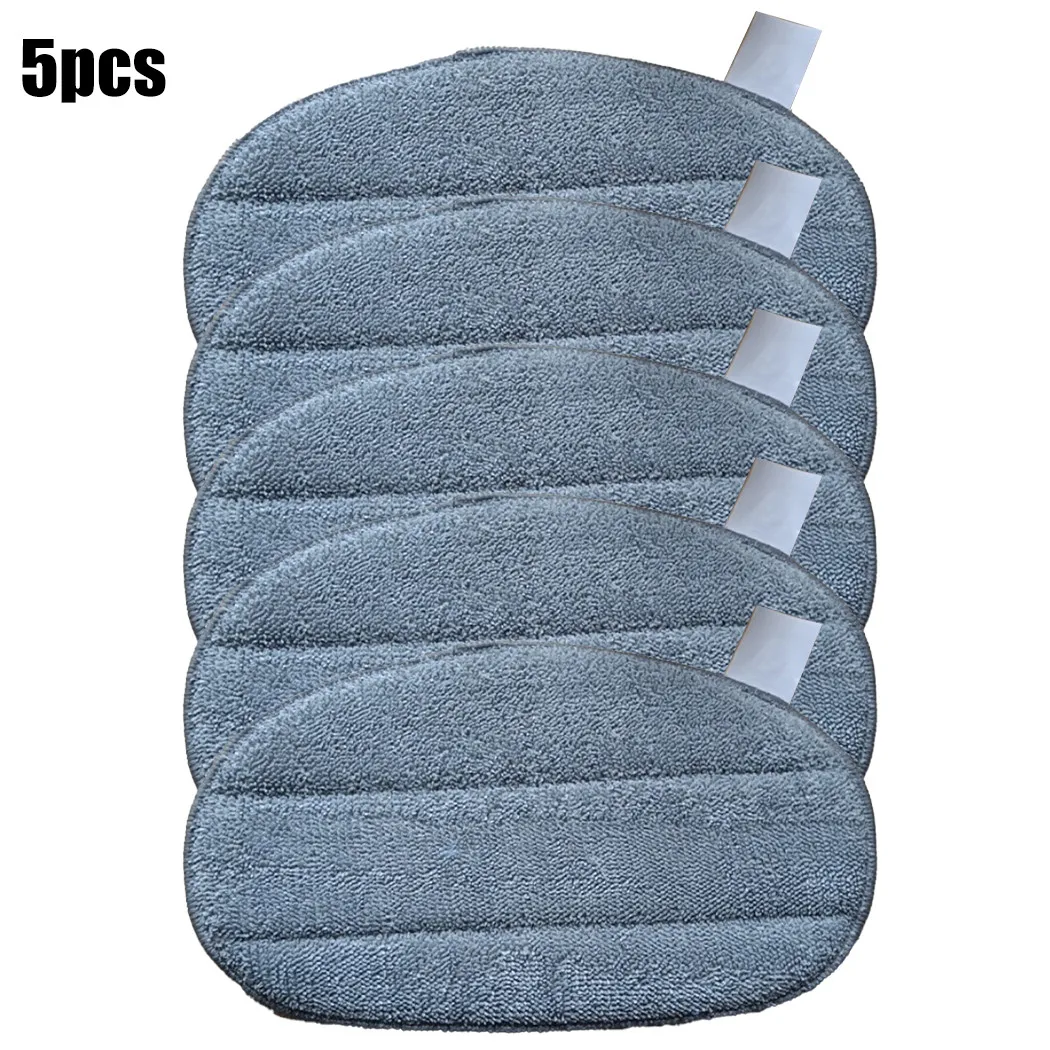 

5xFor Leifheit CleanTenso Replacement Pads Steam Cleaner Broom Wiper Cover 11911 Vacuum Cleaner Sweeper Replace For Home