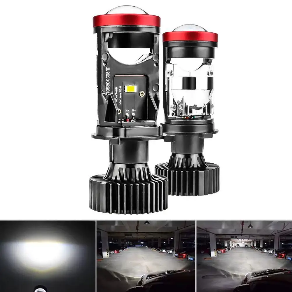 Y6D Lens H4 Led Hea…