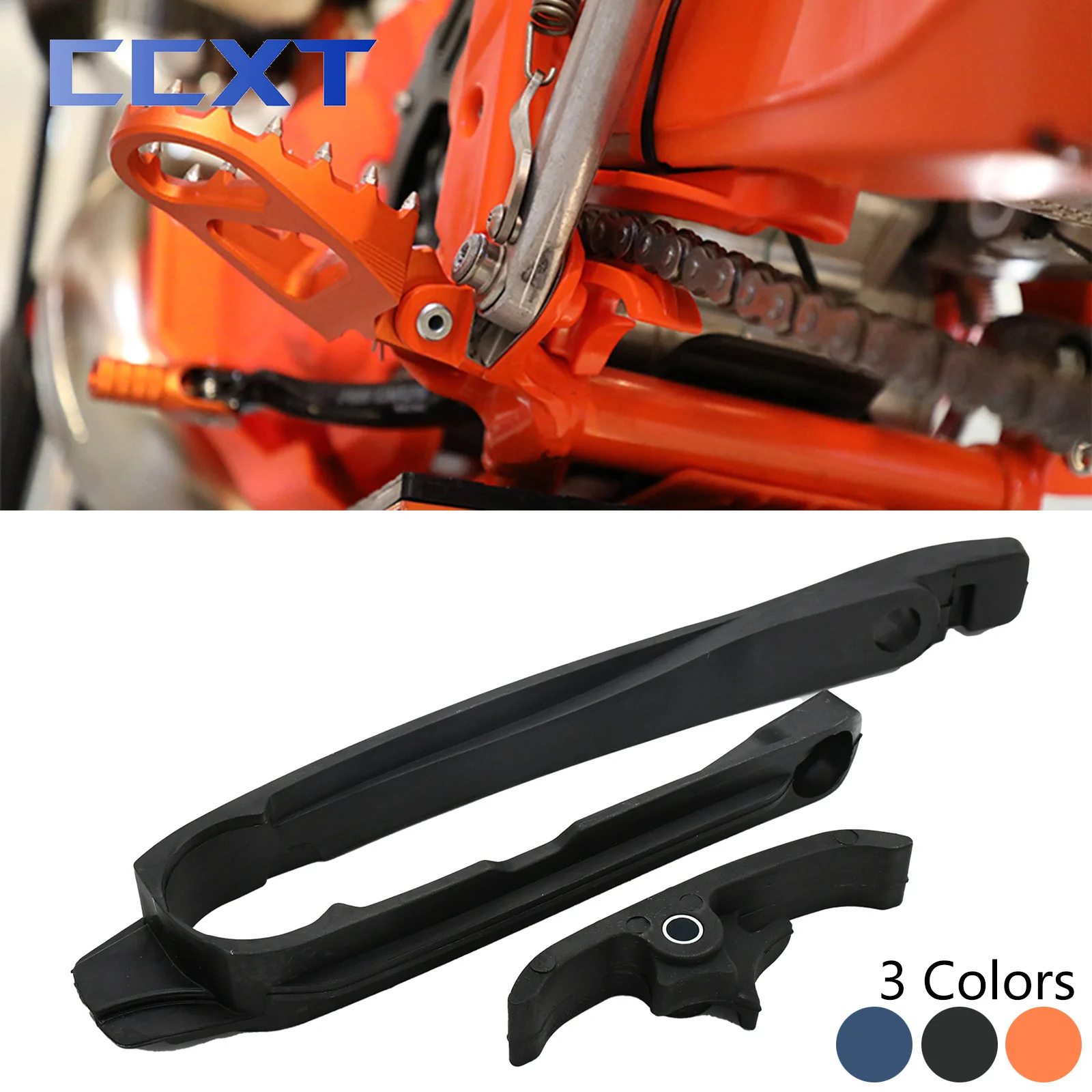 

Направляющая для мотоцикла Swingarm, скользящая цепь для Husqvarna FC FE FS FX TC TE TX для KTM SX XC XCF SXF EXC EXCF 125 250 350 450