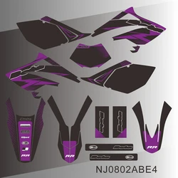 Full Graphics Decals Stickers Motorcycle Background for Beta RR 50 2006 2007 2008 2009 2010 NJ0802ABE