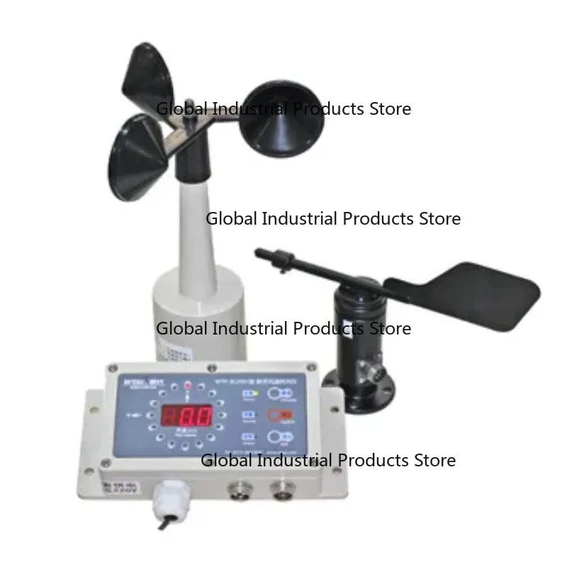 Small Anemometer Lightweight Easy to Install for Weather Wind Speed Measurement Portable Weather Station Sensor