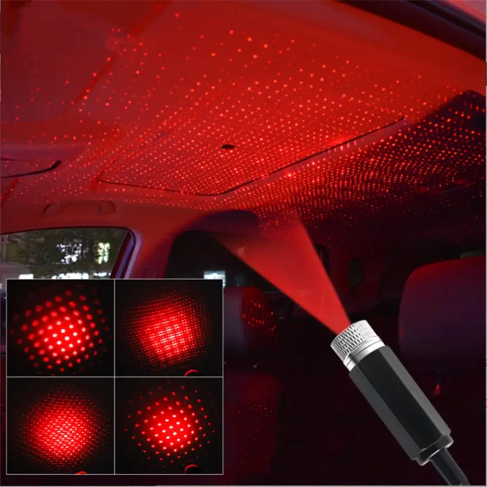 LED Car Roof Star Night Light USB Decorative Lamp for bmw e90 e46 e60 f10 f30 e39 e36 f20 x5 e70 e53 e92 m3 e91 e30 e87