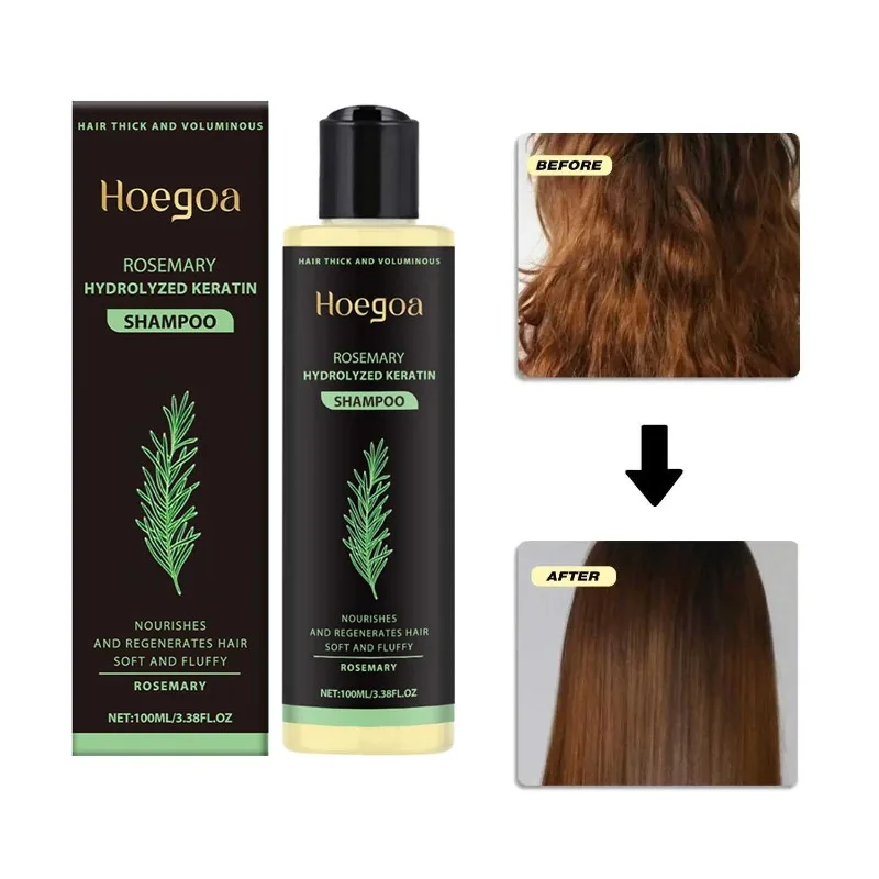 Rosemary Shampoo Hair Growth Deep Cleansing Scalp Anti Dandruff Oil Control Strengthening Root Nourish Hair Volumizing Shampoo