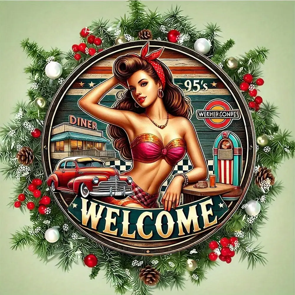 Letreros de hojalata Vintage, decoración de pared de Metal Retro de 8x12 pulgadas, arte rústico americano para comedor, cocina, cafetería y Bar