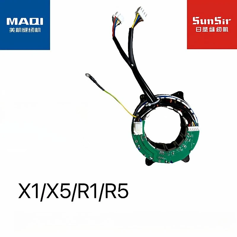 Peças para Máquina de Costura Overlock MAQI X1/X5/Motor Coil Stator/SUNSIR R1/R5
