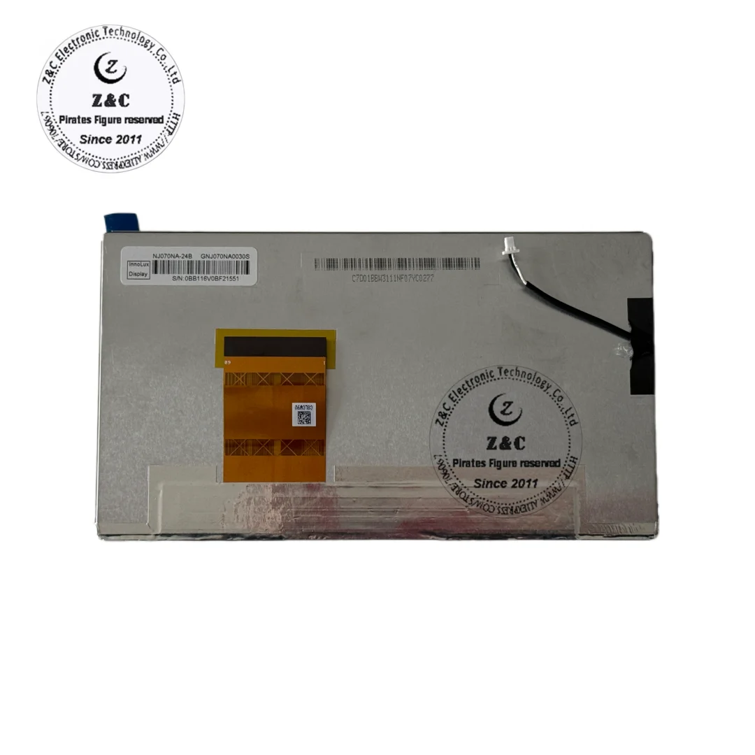 

Новый ЖК-дисплей CLAA069LB02 CW CLAA069LB02CW NJ070NA-24B 6,9 дюйма, 60 контактов, для автомобильной навигационной системы
