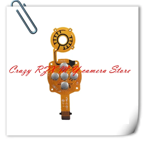 1 stücke Neue Für Sony A7IV A7R4 Taste Panel Rad zurück Schlüssel flex Bord Reparatur Teile