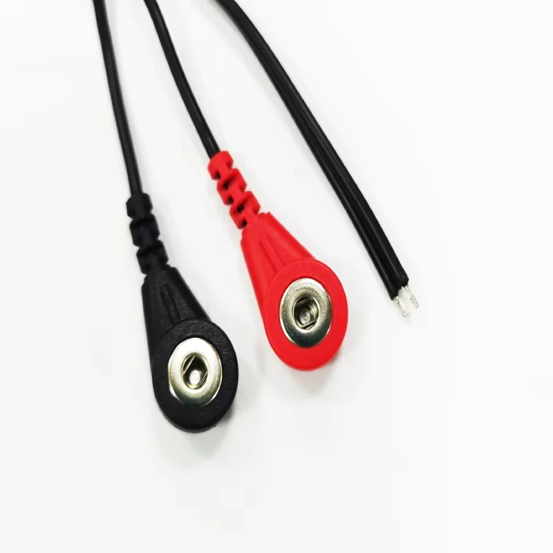 Compatibele Flat ECG EEG EMS TENS Electrode Lead Cable
