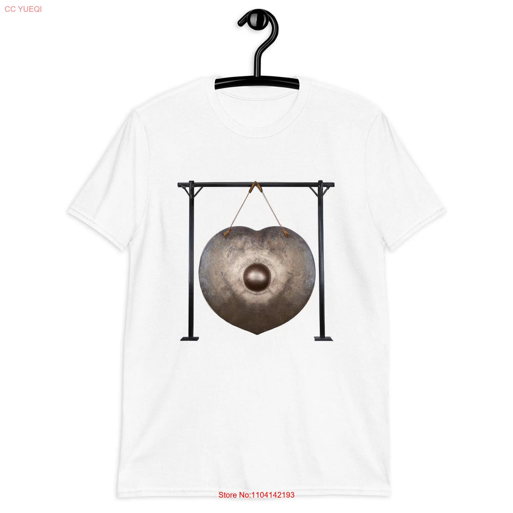 Gong T Shirt hearT Clothes gongs long or short sleeves