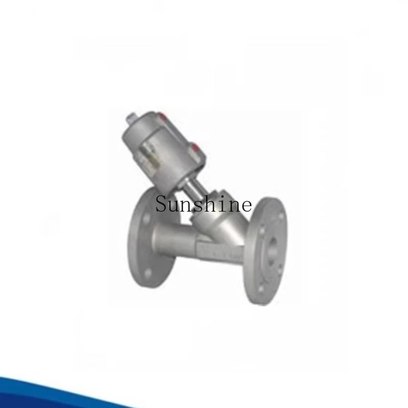 

Type Y All Stainless Steel Pneumatic Flanged Angle Seat Valve DN25 32 40 50 65 80 100