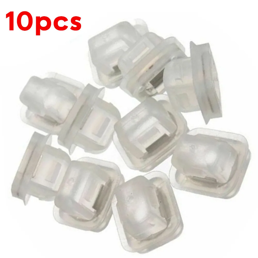 Models Clips Grommets Moulding Parts Plastic Strip Trim 10PCS White Accessories X5 Door E53 Type E93 Fit Insert