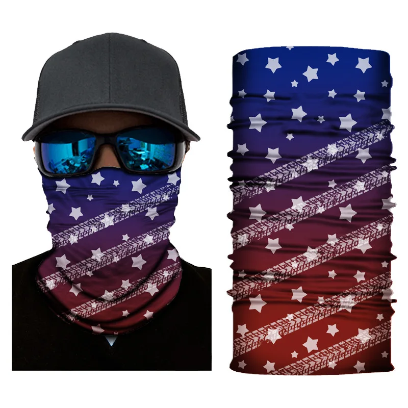 New Future Geometry Design Versatile Seamless Bandana Sports Mask Cycling Headband Face Shield Neck Scarf Ciclismo Balaclava