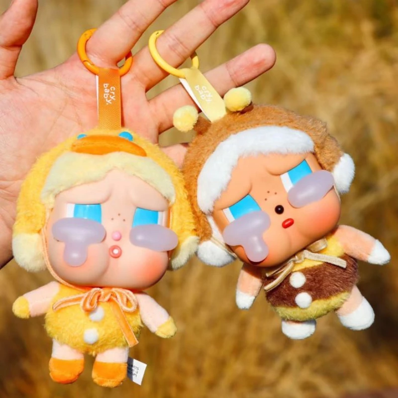 Genuine Crybaby Crying Again Series Vinyl Face Doll Blind Box Toy Crybaby Kawaii Action Figurine Bag Keychain Pendant Doll Gift