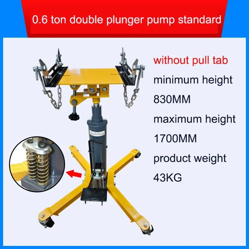 

220v Electric New Gearbox Bracket Wave Box Jack Auto Repair Hydraulic High-level Conveyor Dismantling Lift Tool Engine Repair Ro
