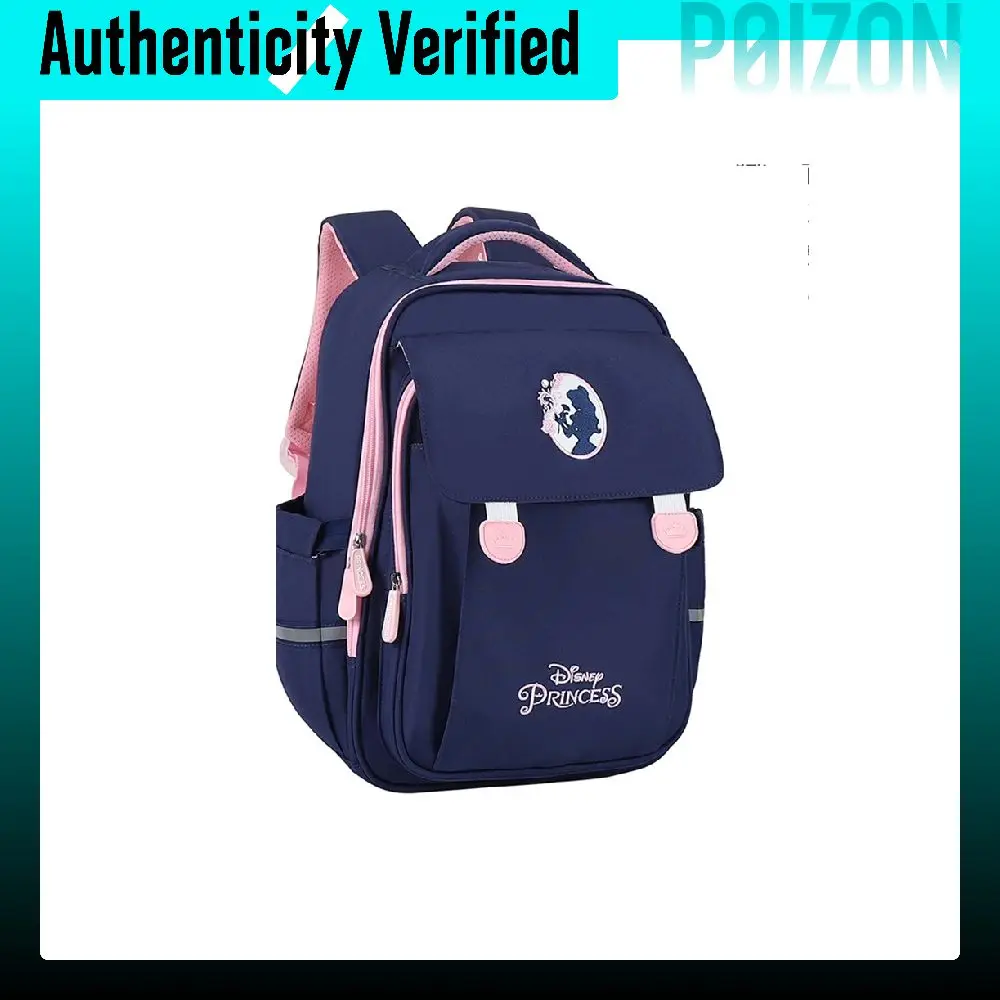 Mochila de poliéster Disney para estudiantes, mochila infantil rosa/verde/azul marino SP20381-1