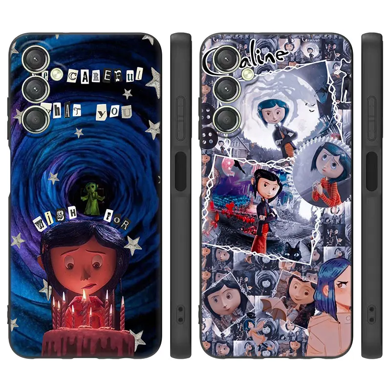 Coraline and the magic door Case For Samsung Galaxy A15 A14 A05 A34 A54 A52S A53 A33 A23 A24 A13 A12 A22 A32 A50 A51 A70 A71 A73