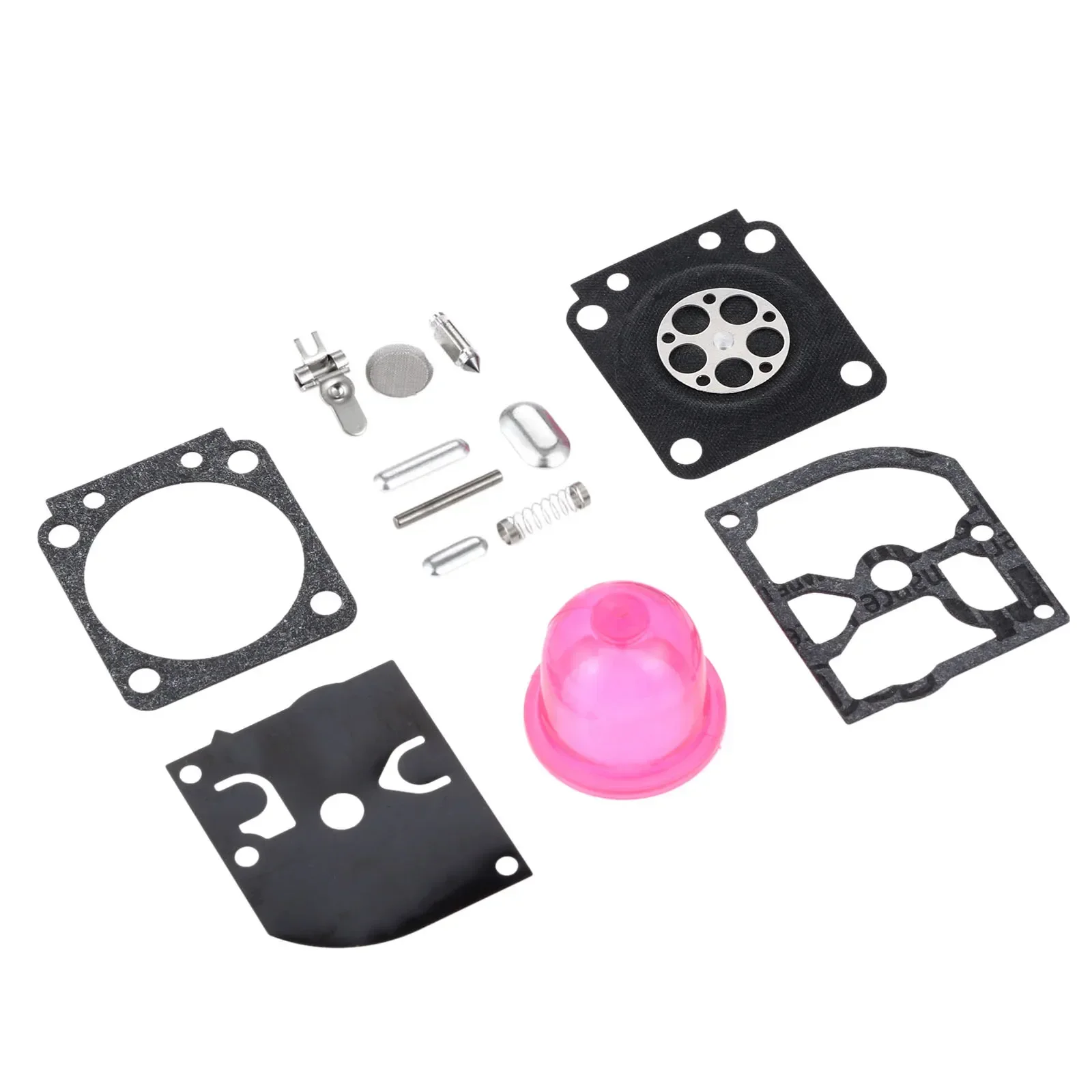 1 Set Carburetor Rebuild Kit with Primer Bulb Fit for STIHL FS45 FS46 FS75 FS80 FS85 HT70 HT75 HS45 Trimmer Zama C1Q-S63 C1Q-S66