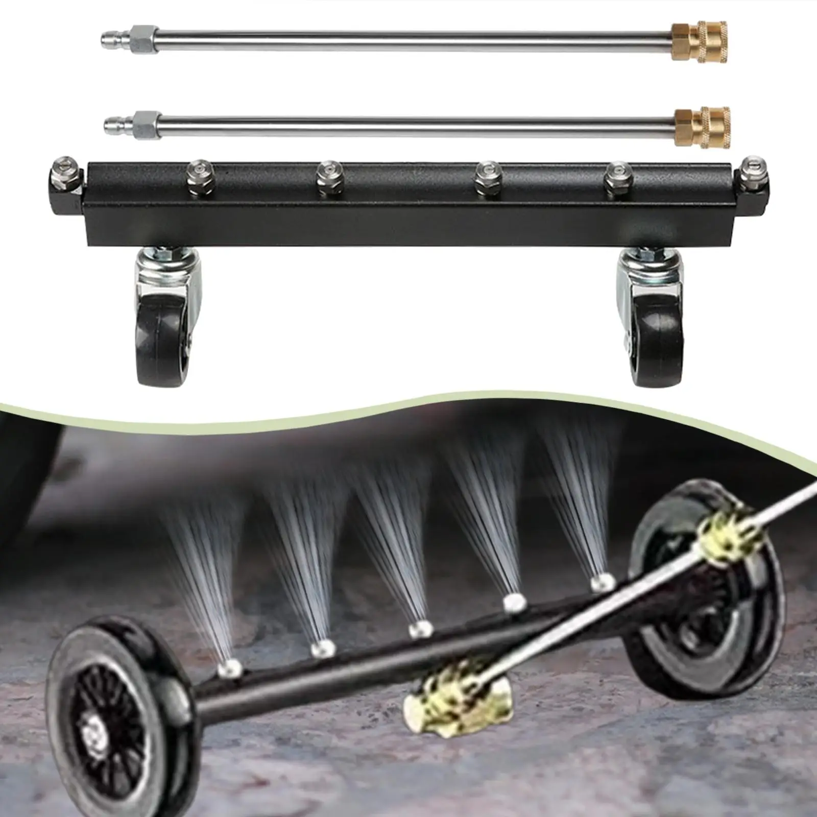 Undercarriage Cleaner Efficient Cleaning Underbody Car Wash Water Broom
