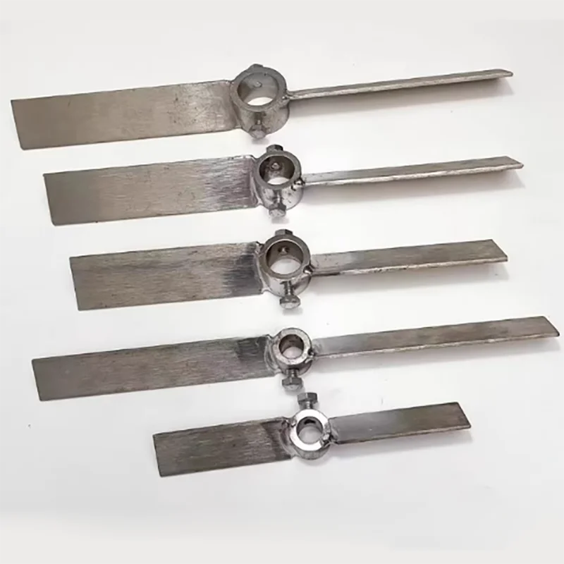 

304 stainless steel stirring blades one-shaped stirring blades three-blade stirring blades