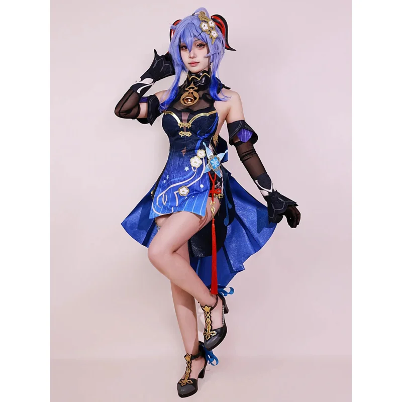 Ganyu New Outfit Skin Cosplay Costume Impact Cosplay Twilight Blossom Gan Yu Full Set Cosplay Outfit Uniform Lantern Rite