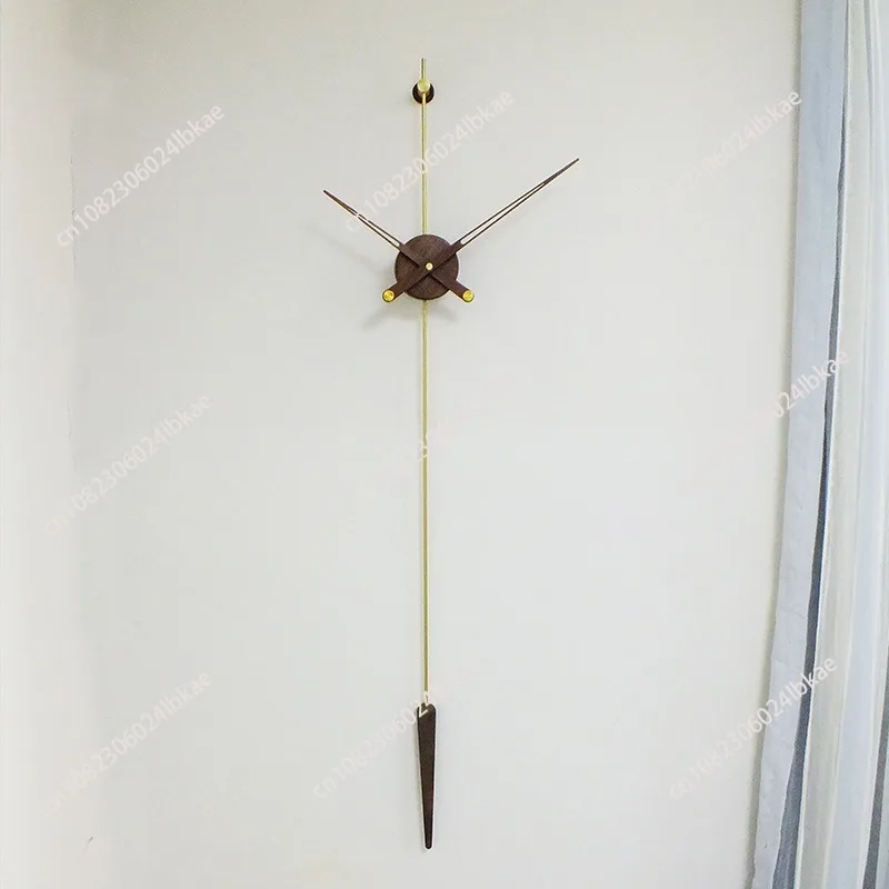 

Настенные часы с маятником в скандинавском стиле: современный креативный дизайн, минималистичные индивидуальные маятниковые часы для гостиной и офиса