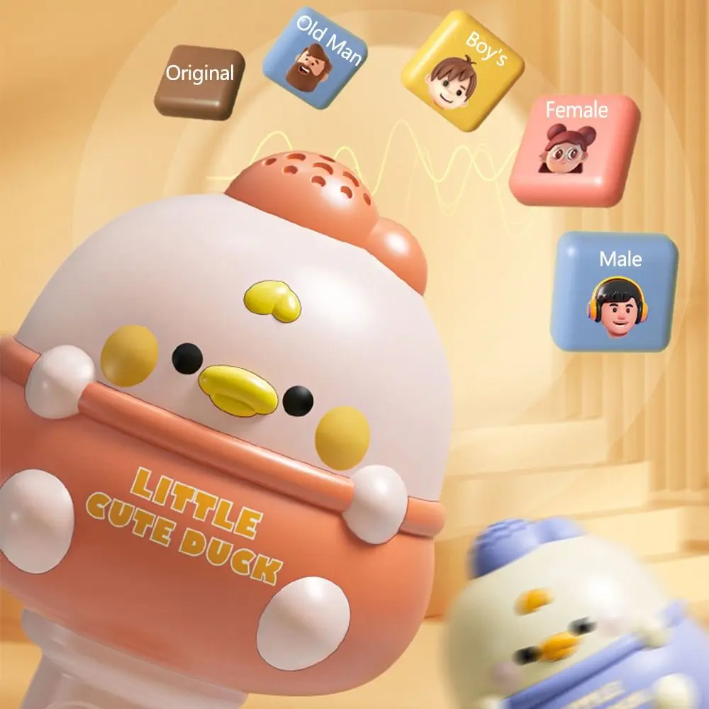 Microfono wireless per bambini carini Musica portatile per bambini che cantano Microfono ricaricabile Bluetooth per cartoni animati Lettore KTV giocattolo