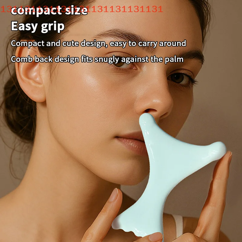 

Ceramic Gua Sha Massage Board Scraping Tool Antistatic Thermal Conductive Tissue Mobilization for Whole Body Care