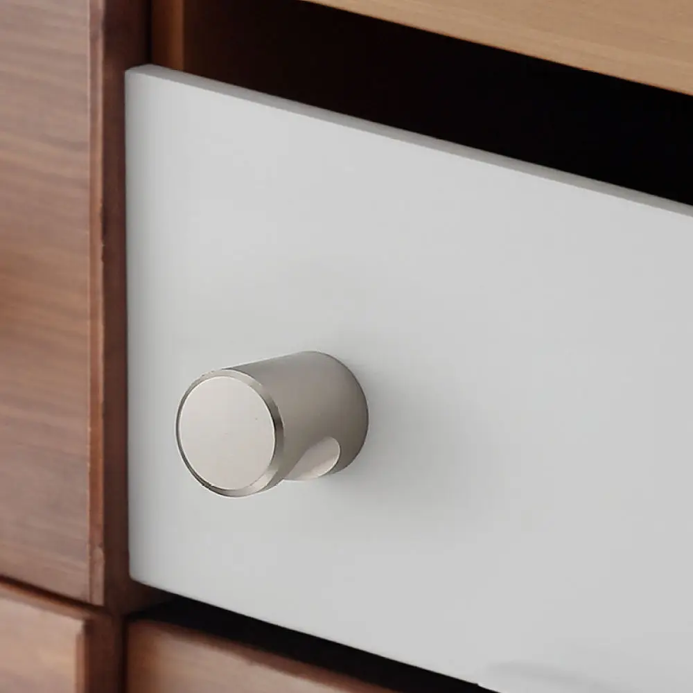 Decorative Single Hole Cabinet Knobs Nordic Style Metal Door Handles For Furniture Cupboard Dresser Drawer Pulls