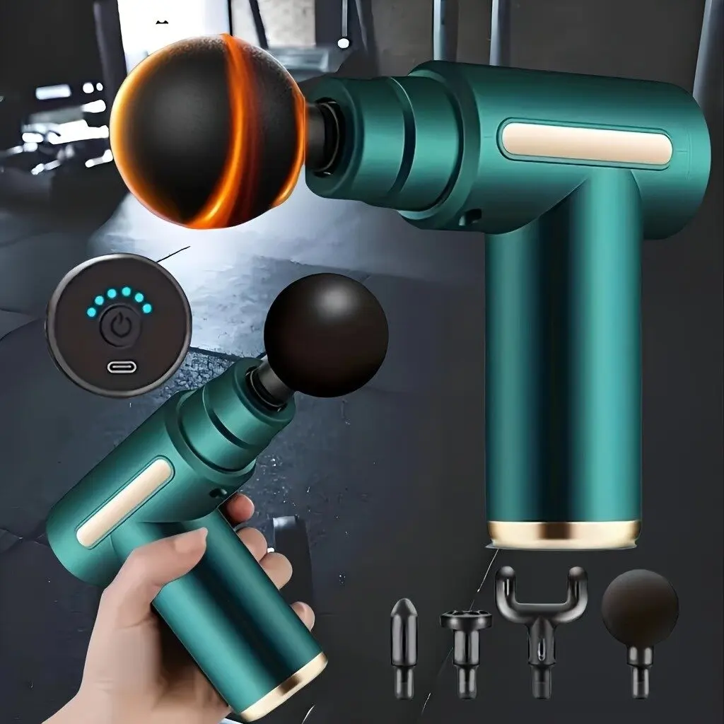 Professional Muscle Massage Gun Massager Massager for Neck and Back Massage Instrument Dropshipping Fitness Equipment