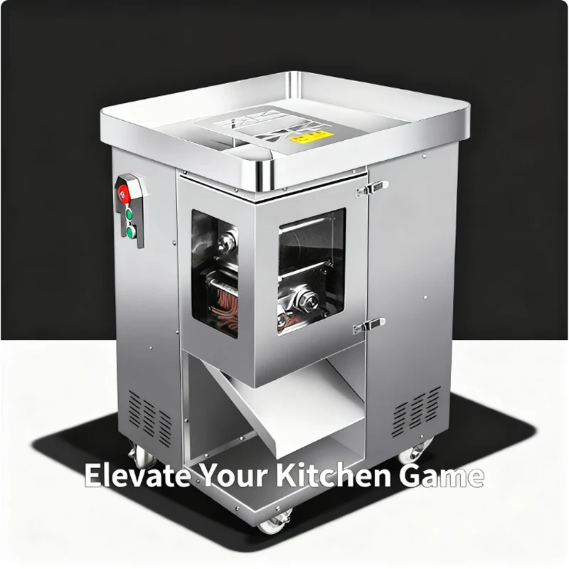 

Многофункциональная мясорубка из нержавеющей стали, полностью автоматическая коммерческая электрическая мясорубка