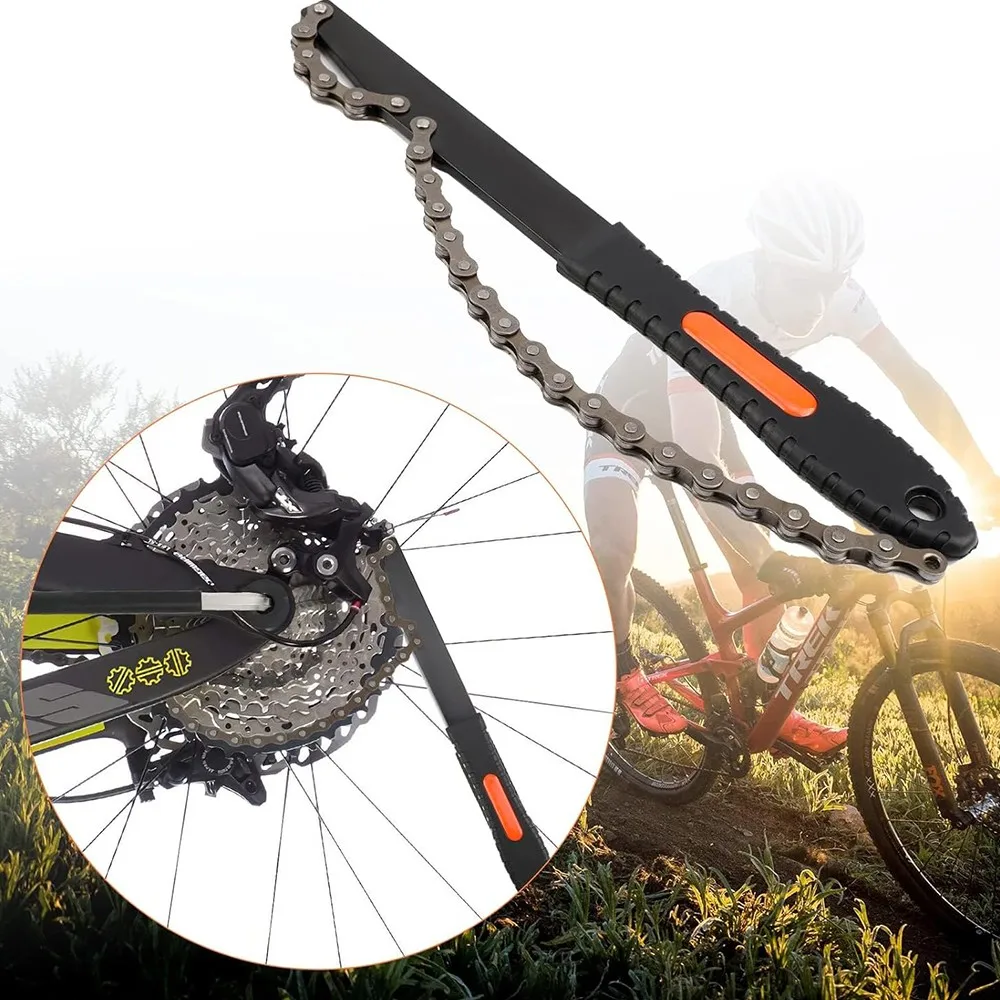 Fahrrad-Schwungrad-Entfernungswerkzeug-Set, Fahrrad-Schwungrad-Entferner, Steckschlüssel-Werkzeug, verschleißfester, hochfester Stahl für Kassettenfreilauf