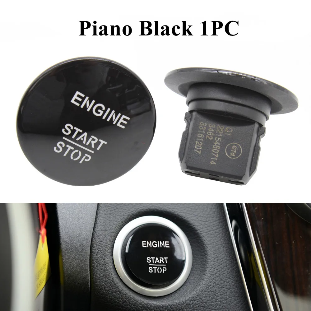 For Mercedes Benz Keyless Go Start Stop Push Button Car Engine Ignition Switch W205 W212 W164 W166 W221 2215450714