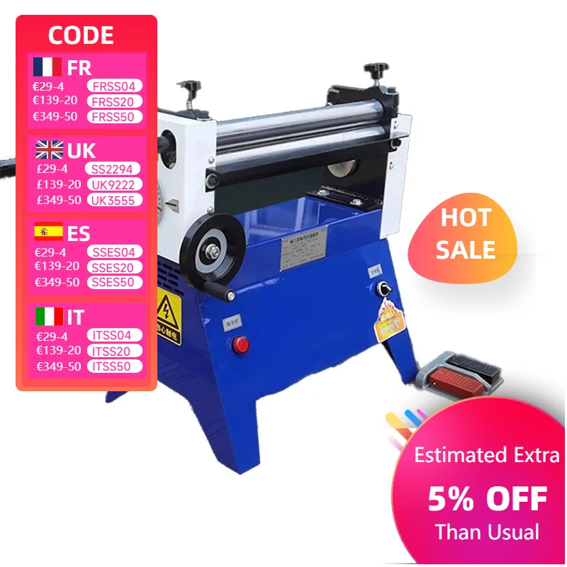 

Electric Bending Machine Steel Plate Rolling Machine Round Tube Roller Making Tool Slip Roll Machine Desktop Metal Plate Bender