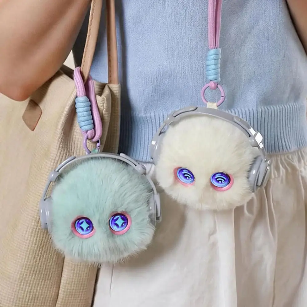 66 Languages Interactive AI Plush Companion Pendant Emotional Support Plush Interactive Talking AI Cat Keychain Desk Buddy