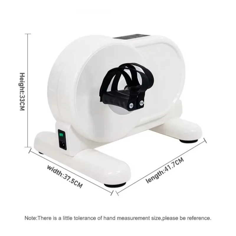 

Under Desk Physiotherapy Cycle Bike, Mini Hand Foot Pedal Exerciser for Continuous Daily Limb Recovery Training