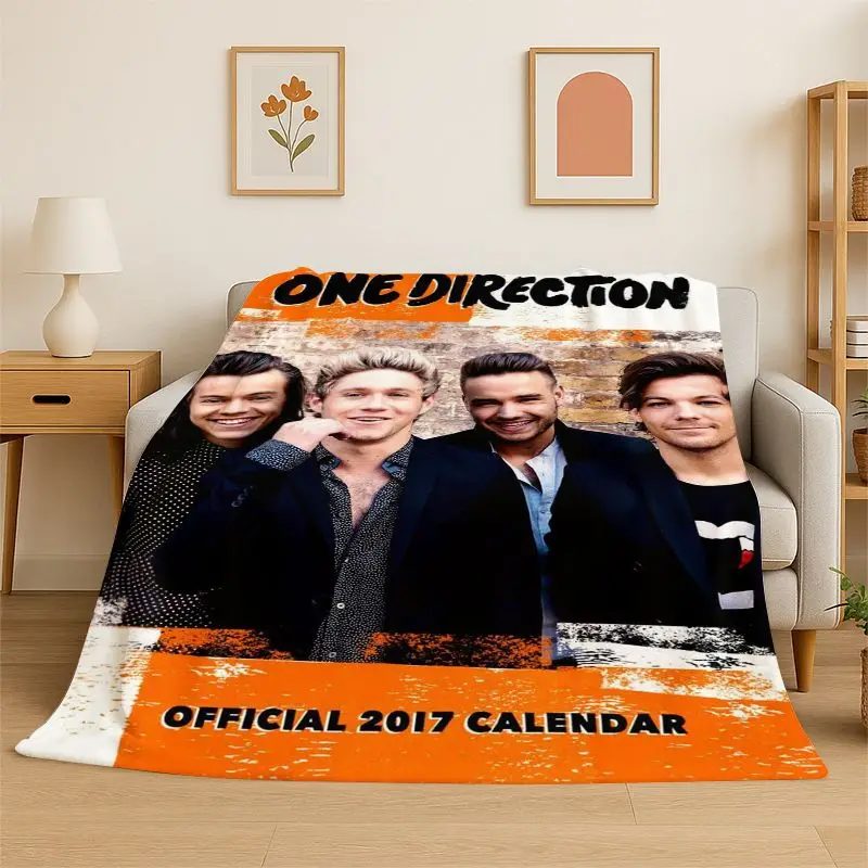 Popular One D-Direction Singer 1D Soft Flannel Throw Blanket,Warm Cozy Blanket for Bed,Couch,Sofa,Bedroom,Living Room,Travel