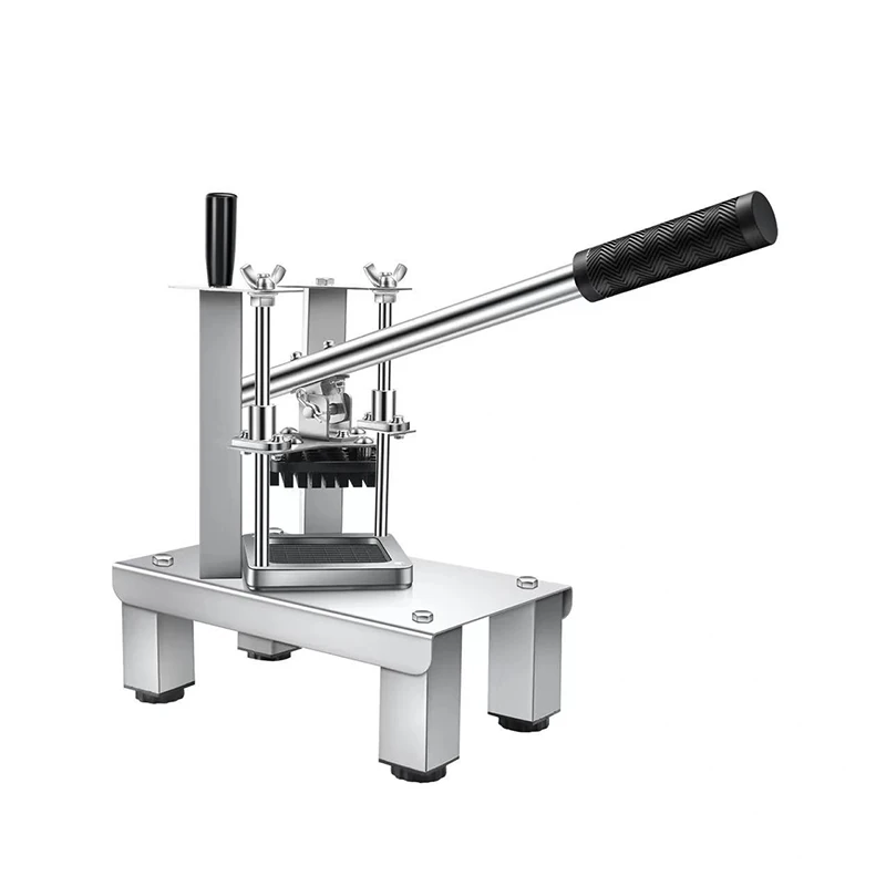 Manual Meat Cutter Commercial Mincer Steel Potato Slicer Dicing Machine Food Processor