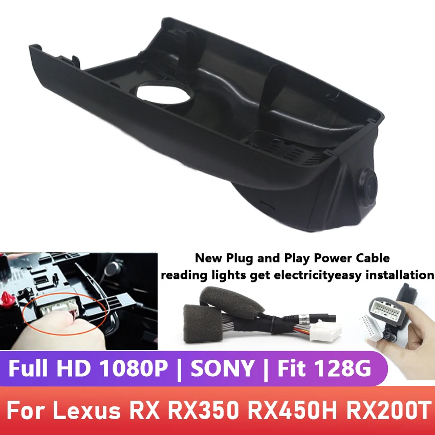 For Lexus RX RX350 RX450H RX200T 16-2022 Front and Rear Dash Cam for Car Camera Recorder Dashcam WIFI Car Dvr Recording Devices