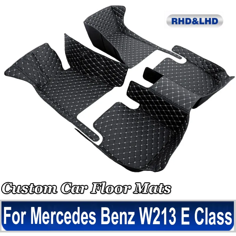 

Коврики для салона Mercedes Benz W213 E Class 2019-2022, из искусственной кожи