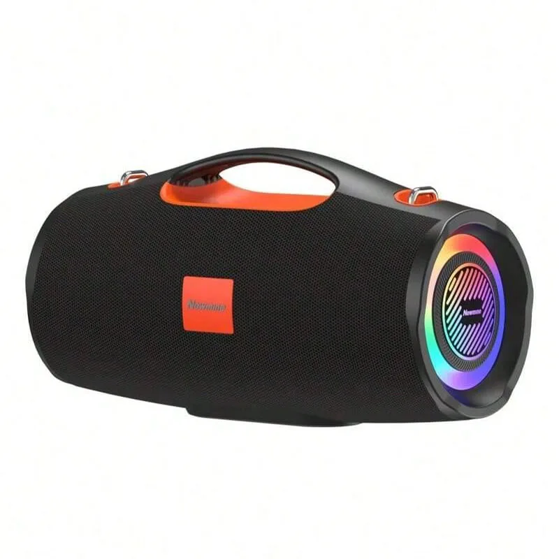 

Портативная Bluetooth-колонка Newmine BT100, Hi-Fi звук, TWS-сопряжение, стерео-динамики, глубокий бас, цветная подсветка, BT5.3