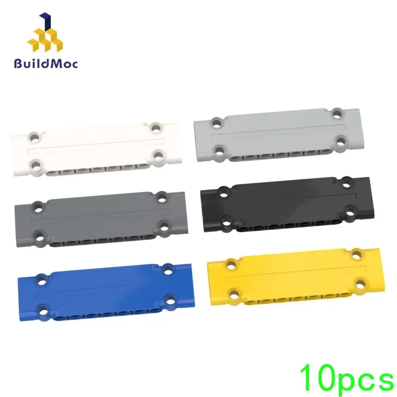 10PCS Assembles Particles 15458 1x3x11 Panel Brick Building Block Replaceable High-Tech Parts Children Toys