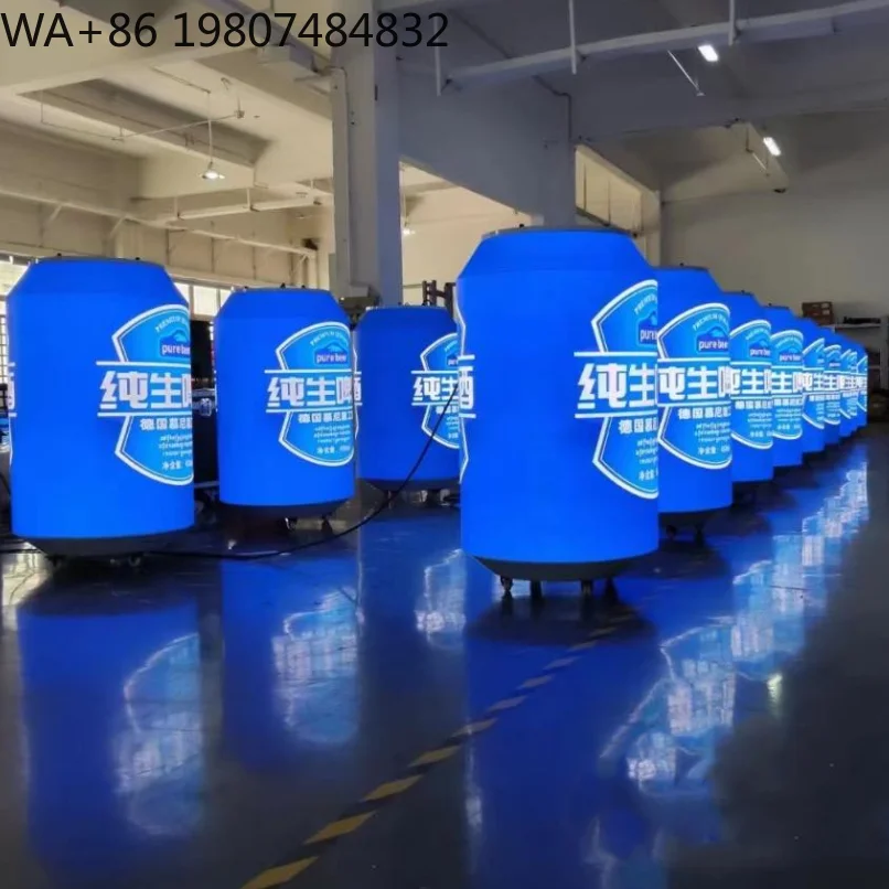 Custom Size Special Beer Bottle Can Shape Flexible LED Screen, Full Color Advertising Digital Signage Beverage Aliexpress