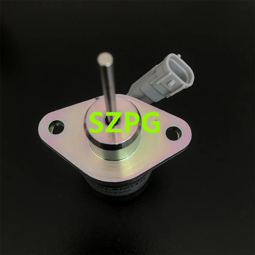 PS45CZ250 12V Stop Solenoid Flameout shutoff shutdown 25-38773-00 1G939-60010 For Kubota Carrier Engine V2203 D1503 D1703