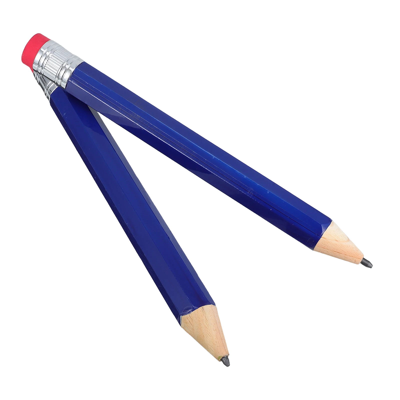 

2pcs Giant Wooden Pencils 39cm Large Size for Kids School Office Supplies Fun Gifts Toddler Crayons Eraser