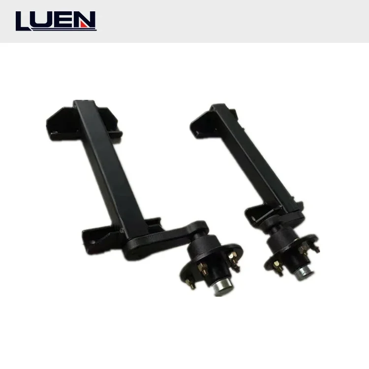 

LUEN Small Trailer Axle High Quality 750 Kg 1000kg 1500kg Torsion Axle With Wheel Hub