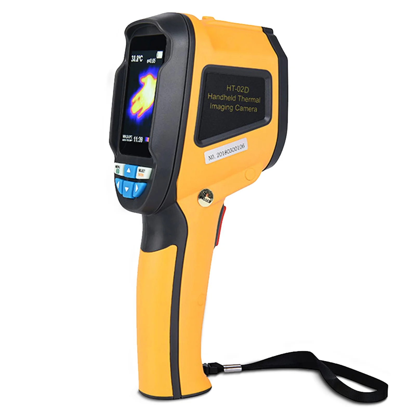 Thermal Imaging Camera HT‑02D Handheld IR Imaging Camera Color Display 1024p 32x32 Resolution Thermal Imager