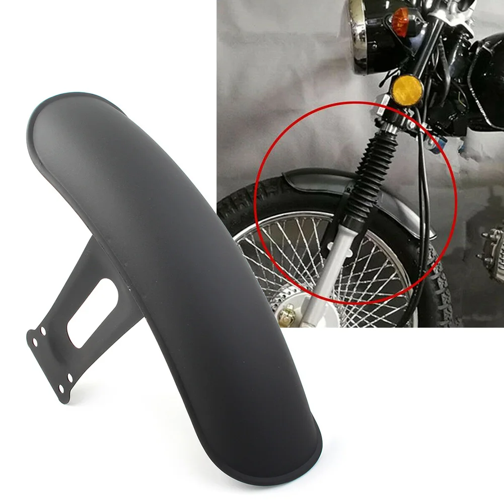 Black Motorcycle Front Fender Mudguard Cover Mud Flap Guard Protector For Honda CG125