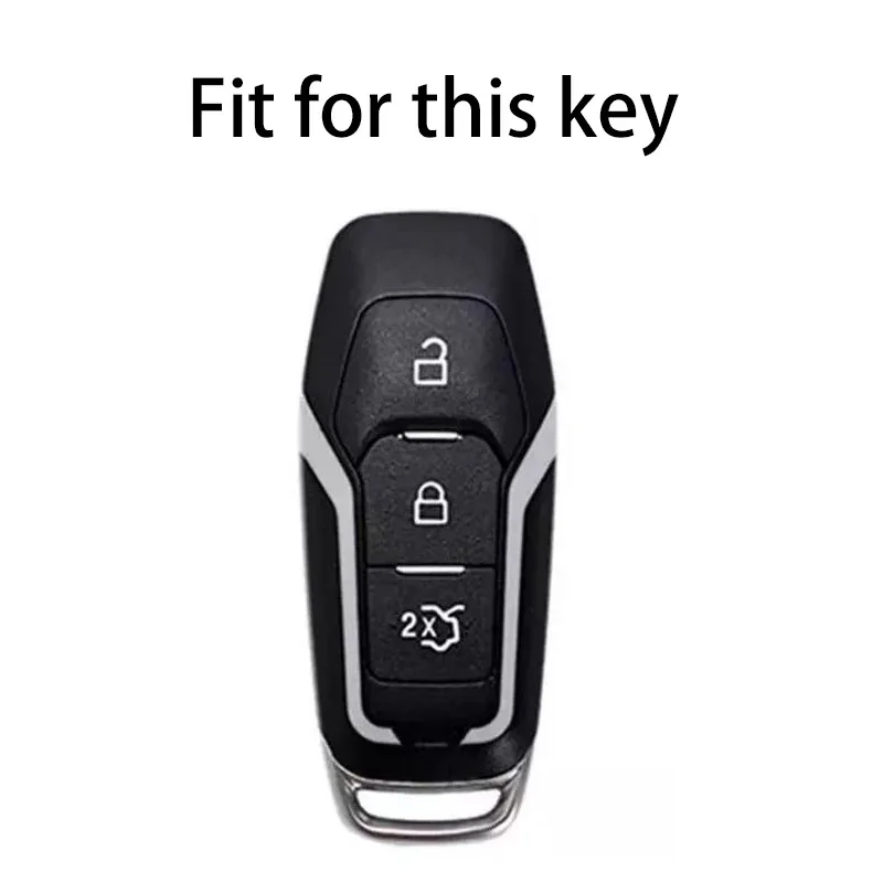Car Key Case for Ford Focus 3 4 ST Mondeo 5 MK5 Mustang F-150 Explorer Edge Fiesta Kuga MK3 4 TPU Remote Keyless Cover Holder